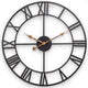 Nordic functional Round Metal Roman Numeral Wall Clocks.
