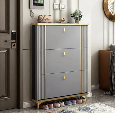 Bucket Flip Shoe Rack Cabinet Luxury Large Capacity Storage Shoe Rack Organizer