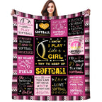 Assorted Express Letter Cossy Throw Blankets