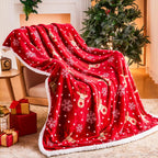 Christmas Fleece Throw Blankets