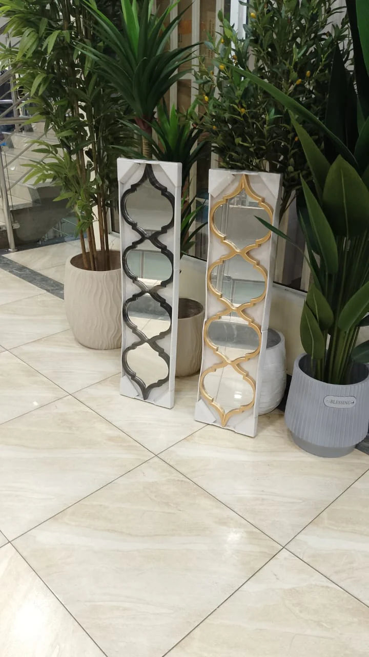 Beautiful slim heart mirror