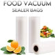 Vacuum Sealer Rolls Food Storage Bags for Vacuum Sealing Machines