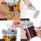 7pc Set Plastic Food Storage Container Jars