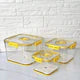 3pcs Set Stackable Food Storage Organizer