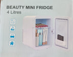4L Portable Beauty car fridge with mirror and duo power option