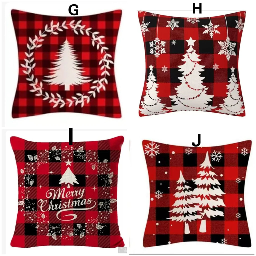 Decorative Christmas Throw Pillow Covers