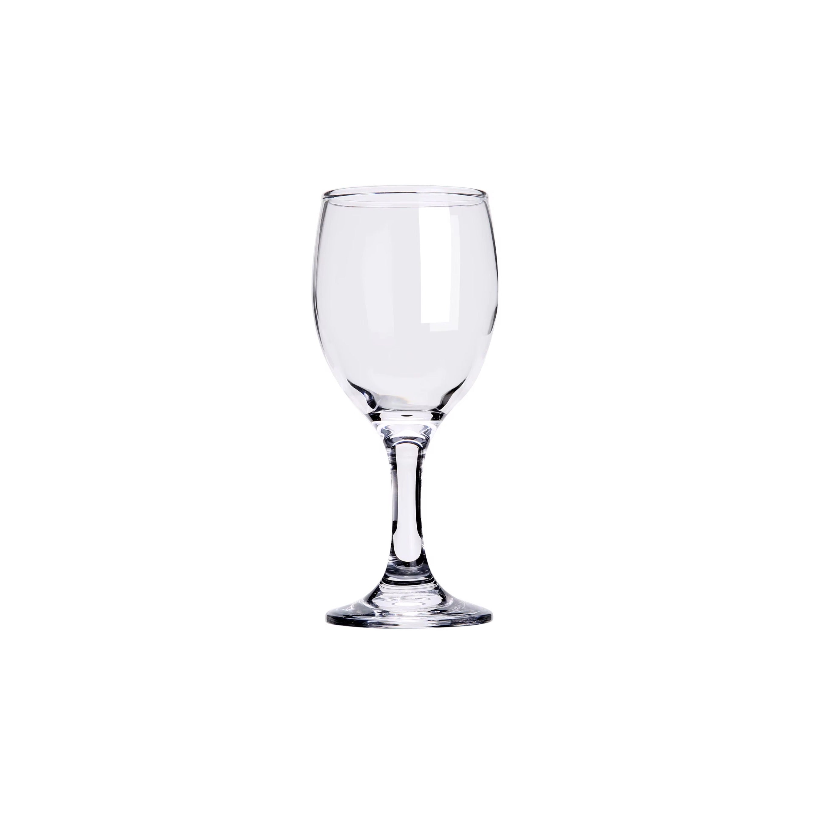 Crystall Clear Glass Wine Glasses 6pcs