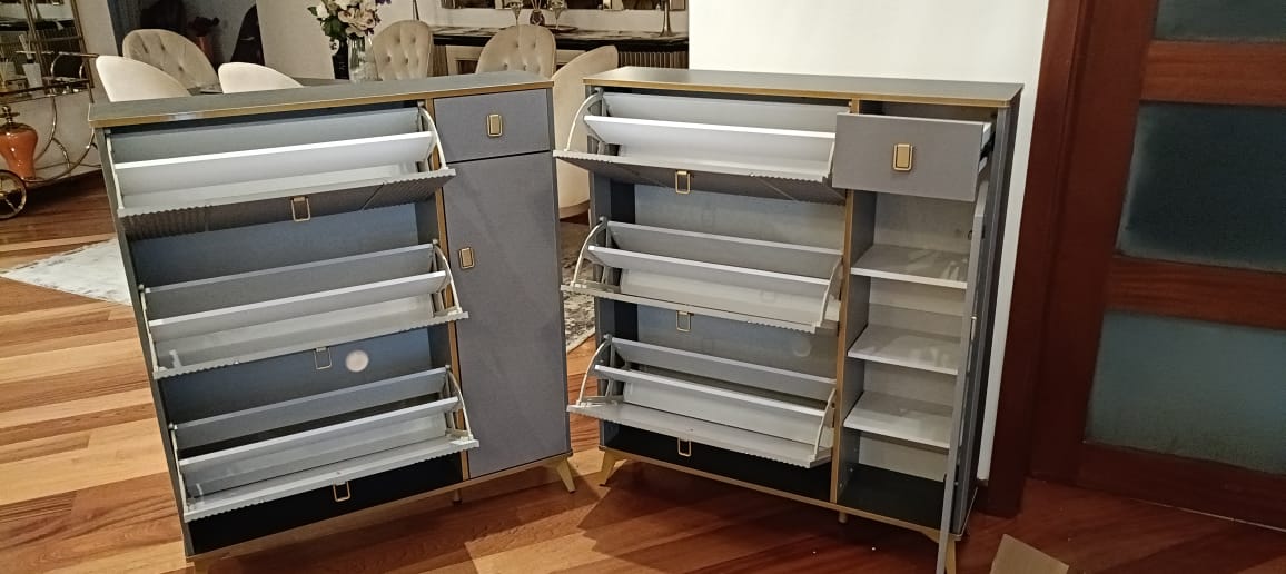 Bucket Flip Shoe Rack Cabinet Luxury Large Capacity Storage Shoe Rack Organizer