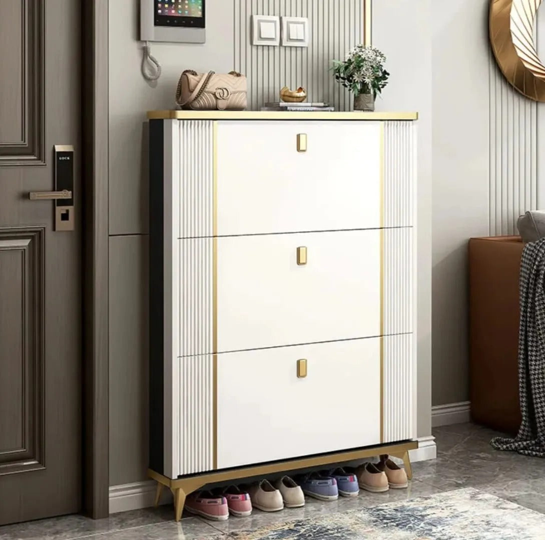 Bucket Flip Shoe Rack Cabinet Luxury Large Capacity Storage Shoe Rack Organizer