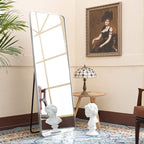Unbreakable Full Length Mirror with Metallic Frame