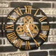 Vintage Gear Pocket wall clock