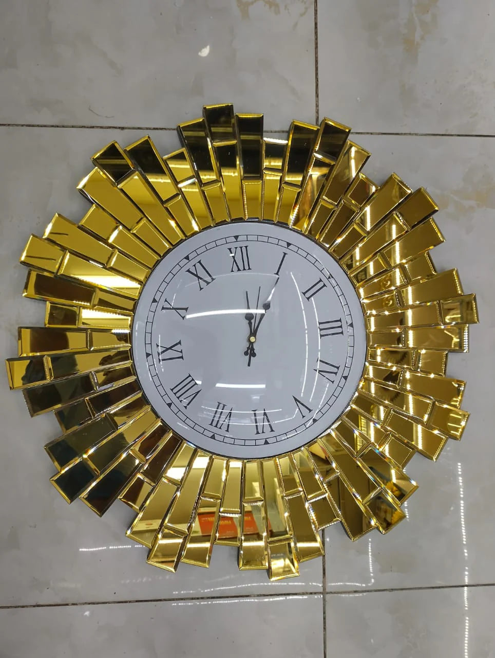 Classy Mirrored Wall clock