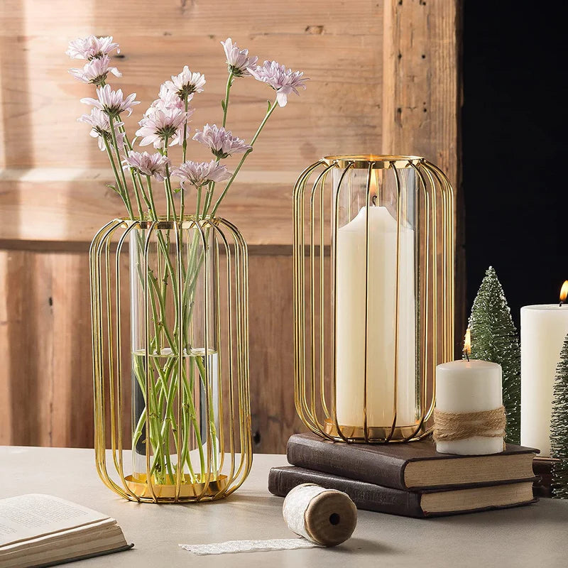 Living Room Decorative Flower Vase/candle Holder