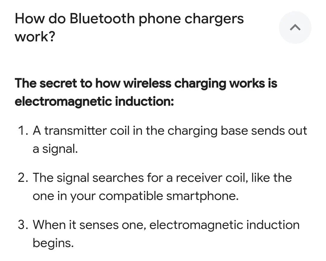 Bedside table with Lighting with wireless charging system.