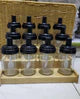 3 tier Non~ expandable rack +12pcs spice jars with spoon