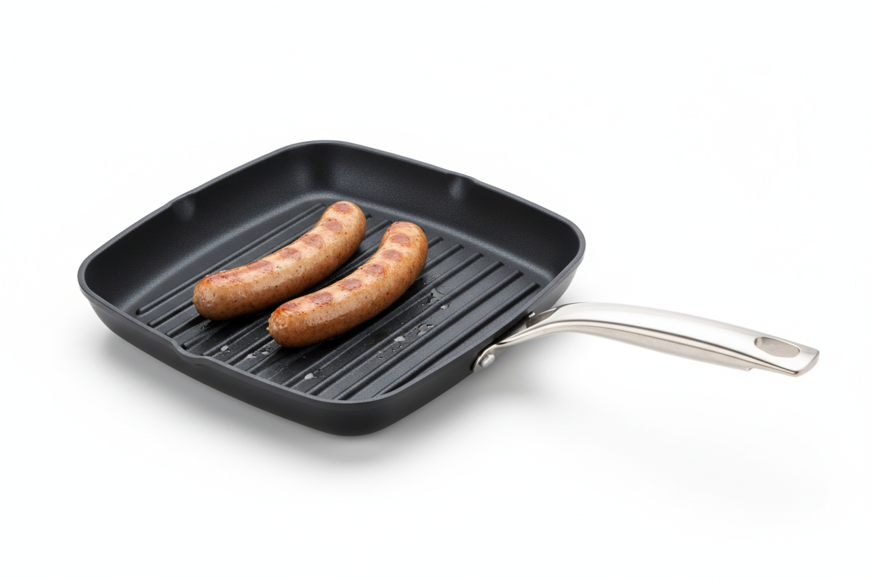 Grilling/sausage pan