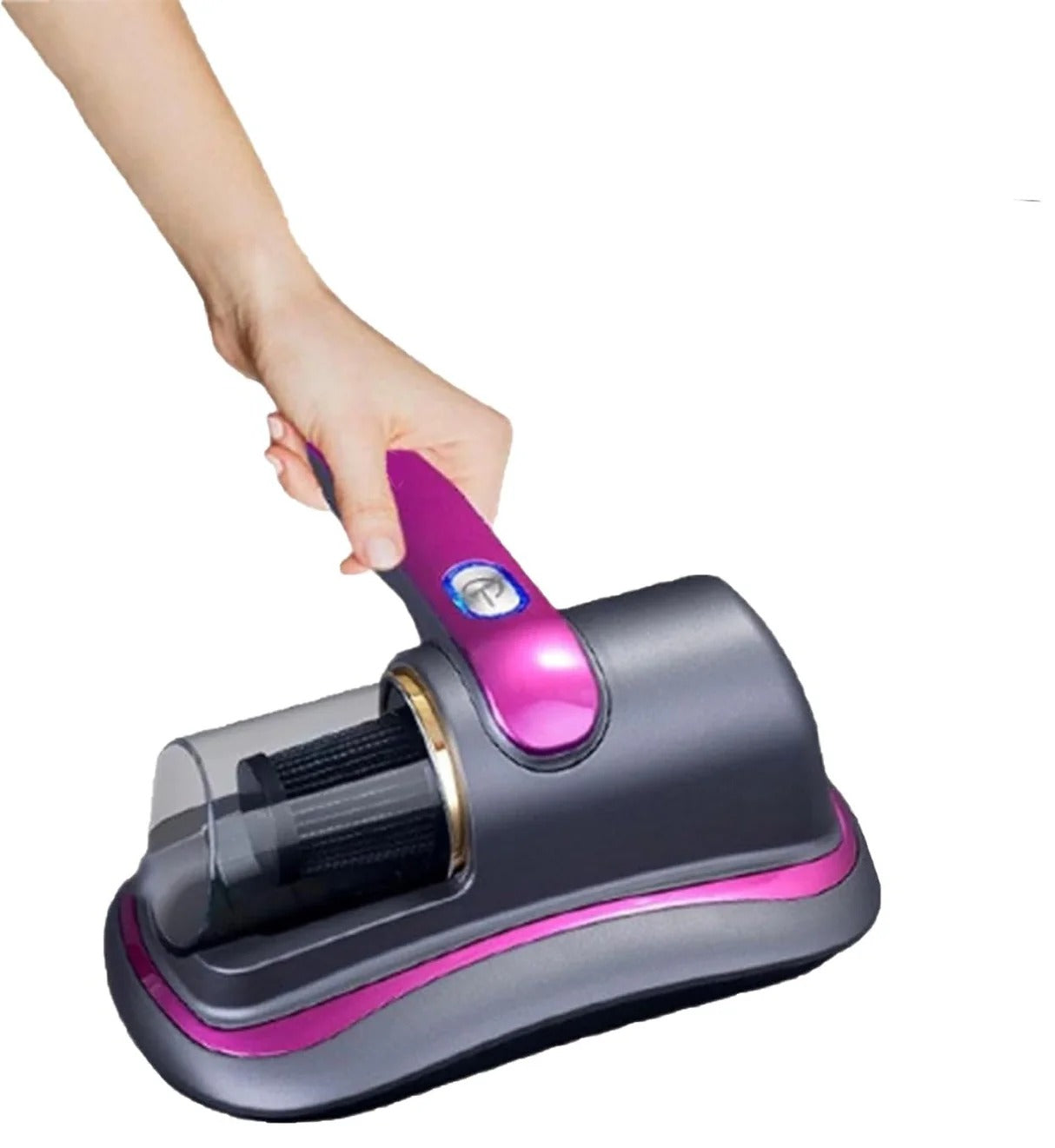 Bed Vacuum Cleaner, Household High-Frequency Strong Mite Removal Instrument, Handheld Deep Mattress Vacuum Cleaner, Wireless Vacuum Cleaning Remover Instrument, for Bed, Sofa, Carpets