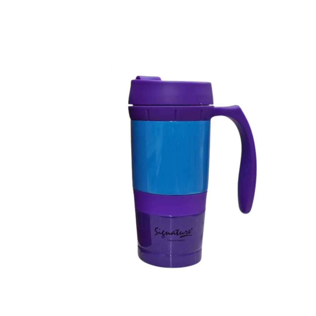 Signature SG-8233 | 550ML Stainless Steel Travel Mug Colorful, Vacuum Insulated & Leak-Proof