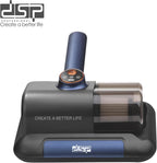 DSP Bed Vacuum Cleaner, Household High-Frequency Strong Mite Removal Instrument, Handheld Deep Mattress Vacuum Cleaner, Wireless Vacuum Cleaning Remover Instrument, for Bed, Sofa, Carpets