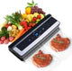 Vacuum Sealer Machine - 5 in 1 Food Vacuum Sealer Machine with Build-in Cutter Automatic Air Sealing System LED Indicator for Food Storage Dry and Moist Food Modes with 6Pcs Seal Bags Kit