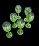 Shiny wine glass 6 pcs set